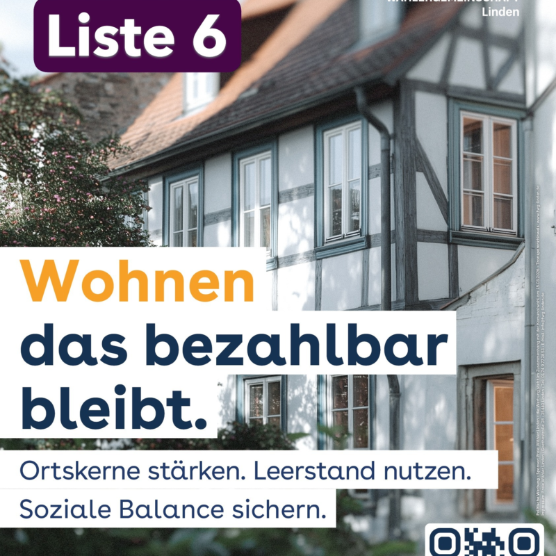 Für finanzierbaren Wohnraum